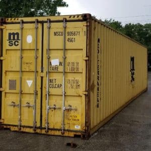 Used 40ft High Cube Shipping Container