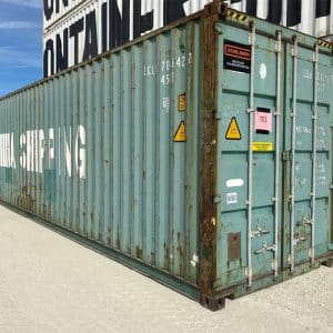 40ft high cube shipping container USA
