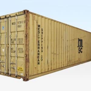 used 40ft high cube shipping container USA