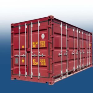 New 20ft High Cube Container with Open Side, Blue