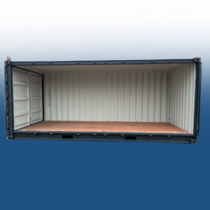 20ft Open-Side Container, Anthracite Grey