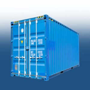 20ft High Cube Shipping Container, Cobalt Blue
