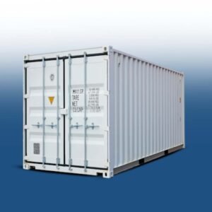 Used 20ft Wind- and Watertight Container, White