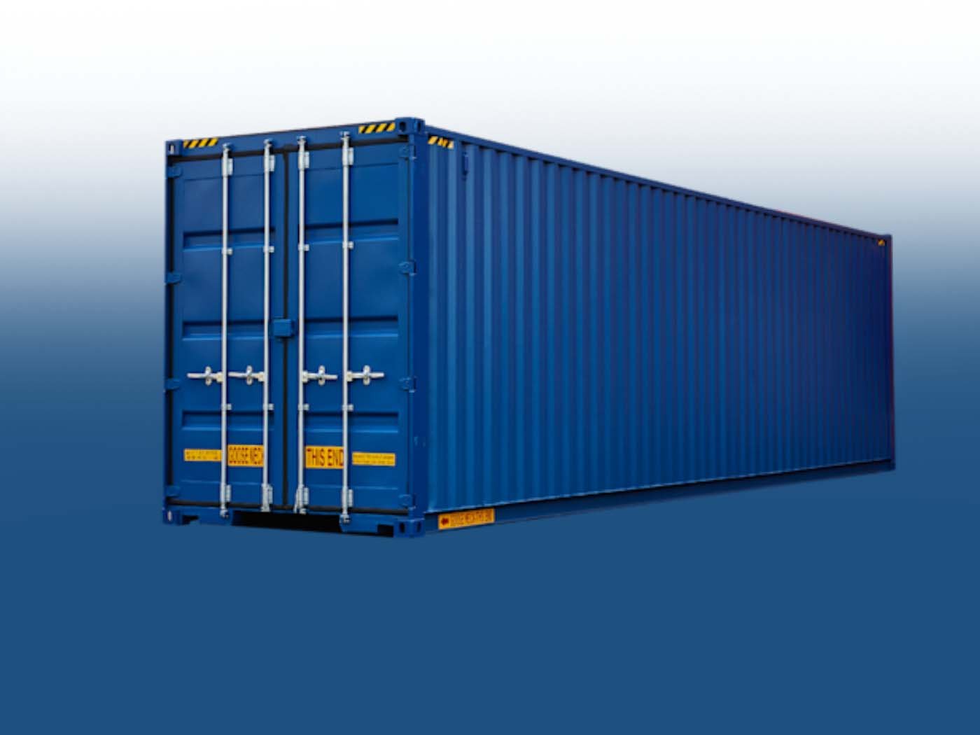 40ft High Cube Double-Door Container