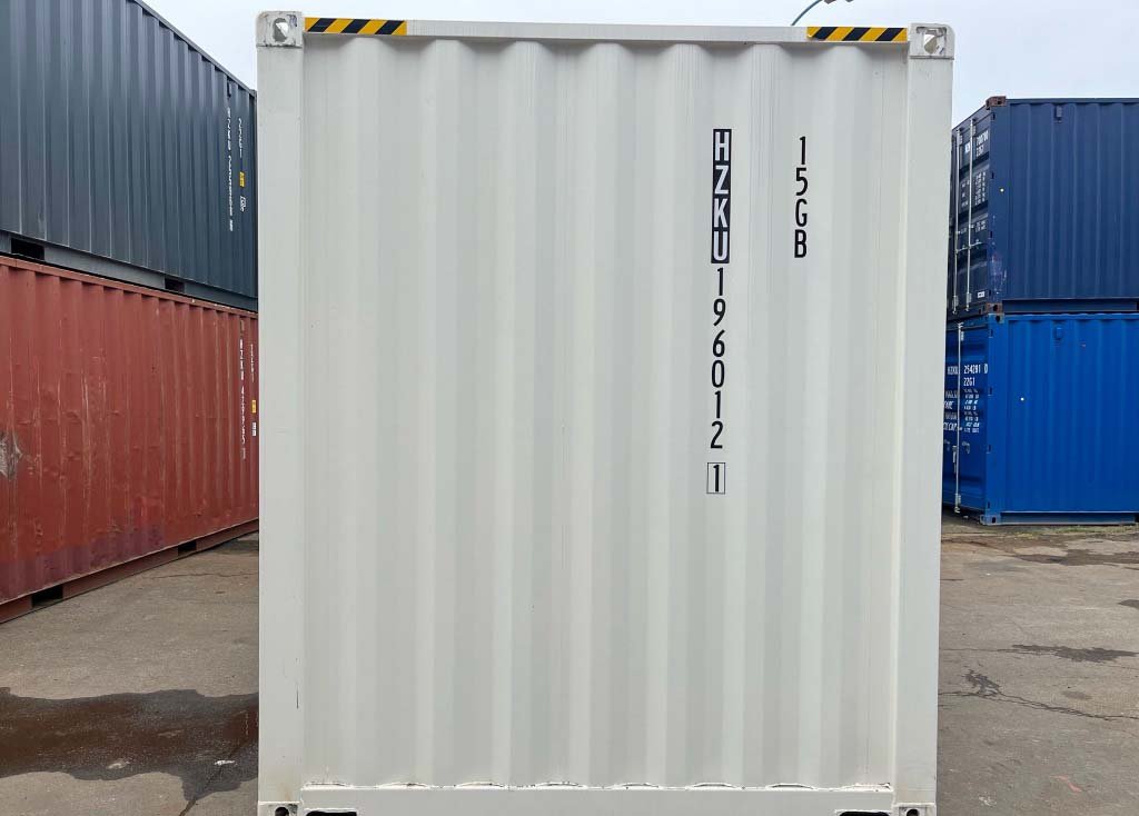 10ft High Cube Container – Pure White RAL 9010 - view 6