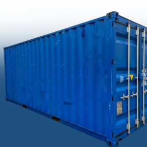 20ft Standard Container, Gentian Blue (RAL 5010)