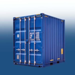 10ft High Cube Container, One-Trip – Cobalt Blue RAL 5013