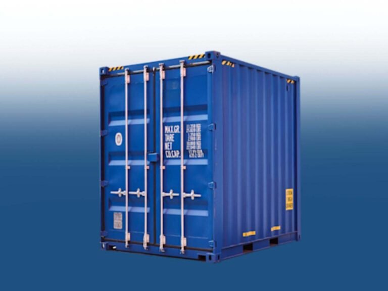 10ft High Cube Container, One-Trip – Cobalt Blue RAL 5013